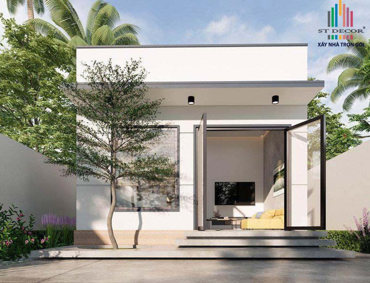 Xây nhà 1 tầng với các thiết kế sáng tạo và đẳng cấp cho bạn