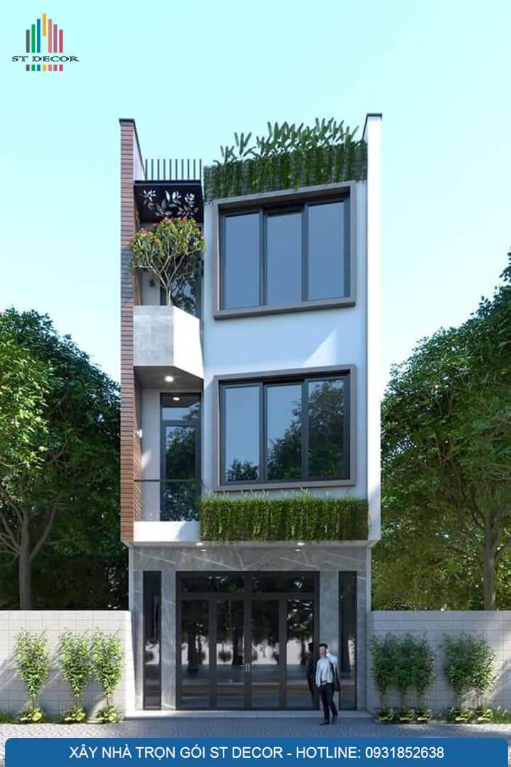 Xây nhà 3 tầng 40m2 hết bao nhiêu tiền? Dự toán chi phí 2026