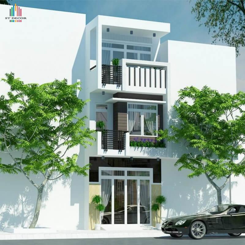 Cách tính chi phí xây nhà 3 tầng 80m2