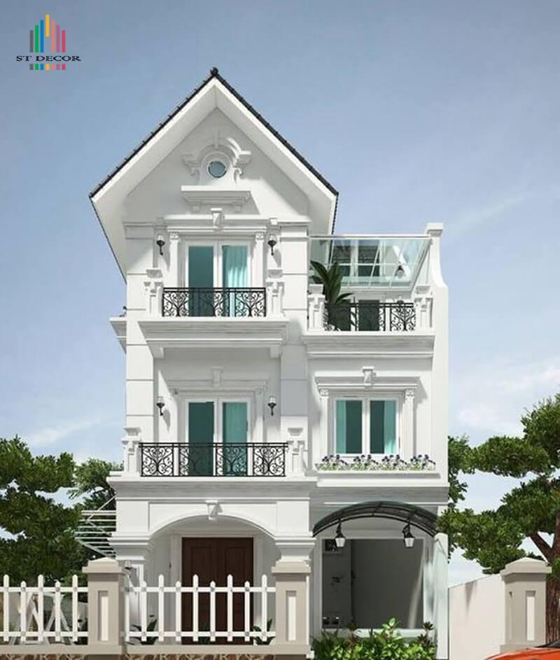 Cách tính diện tích ngôi nhà 3 tầng