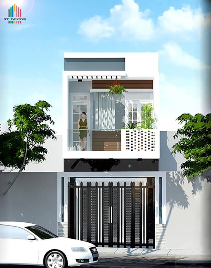 Mẫu nhà 2 tầng giá rẻ đẹp