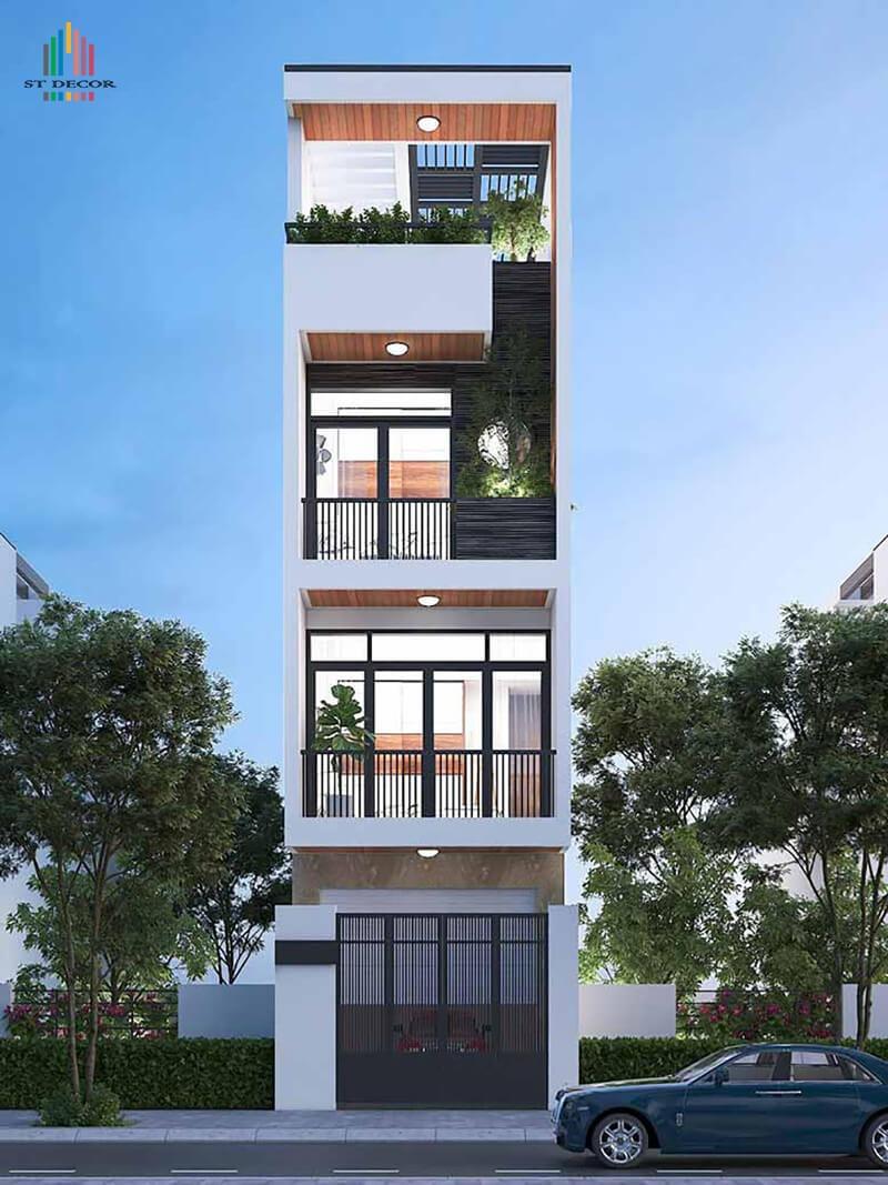 Ước tính xây nhà 4 tầng 50m2 hết bao nhiêu tiền?