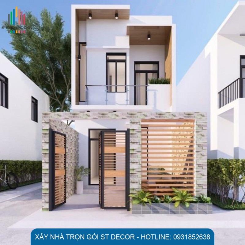 Những mẫu nhà 1 trệt 1 lầu 4×16 đẹp nhất năm 2026