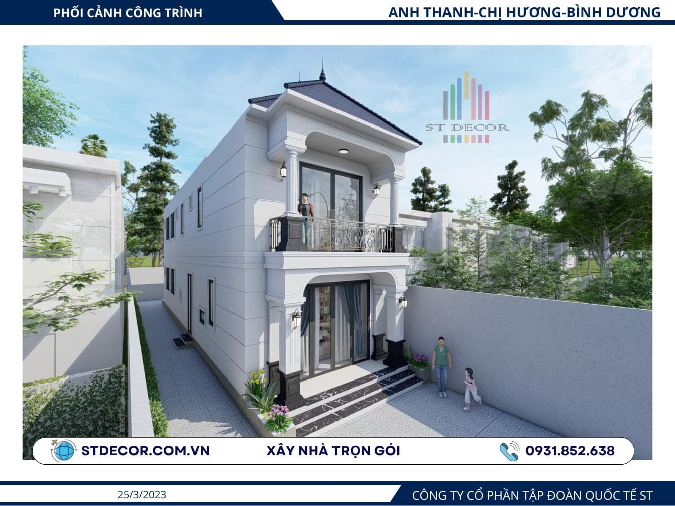 Những cam kết khi sử dụng dịch vụ thiết kế nhà đẹp tại Bình Dương của ST DECOR
