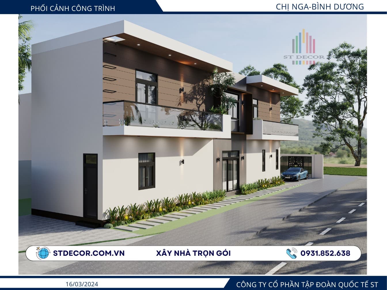 Mẫu thiết kế nhà Bình Dương dạng nhà vườn phù hợp với nhiều phong cách khác nhau