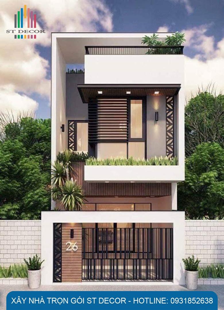 ST DECOR - Đơn vị thiết kế  thi công nhà 1 trệt 1 lầu 5x14 uy tín