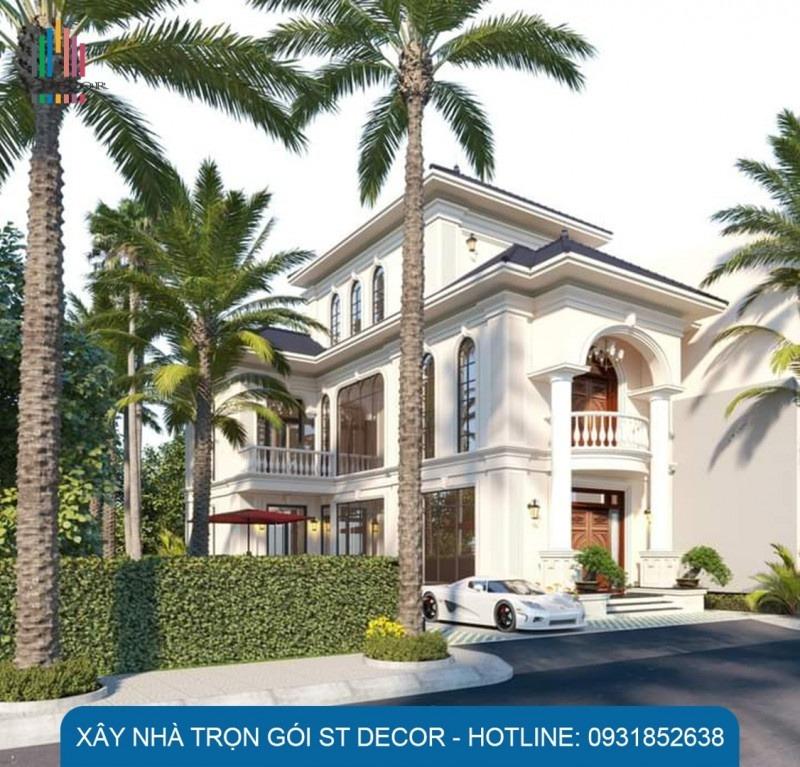 Biệt thự tân cổ điển 3 tầng sang trọng