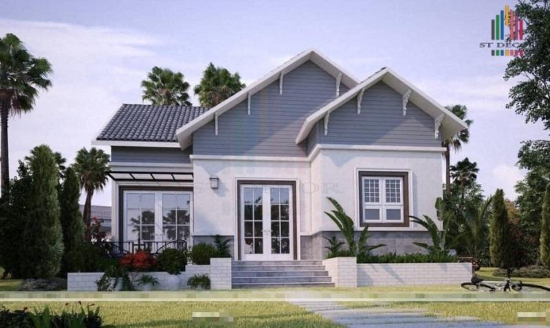 Nhà cấp 4 mái Thái hiện đại