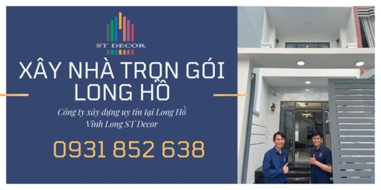 Bảng báo giá xây nhà trọn gói Long Hồ cập nhật chi tiết
