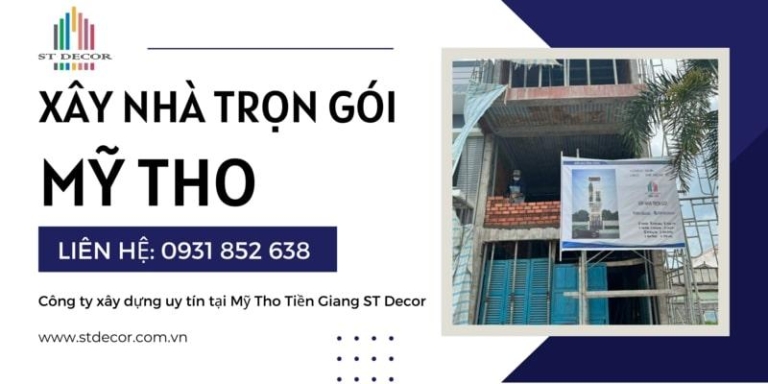 Bảng báo giá xây nhà trọn gói Mỹ Tho mới nhất năm 2026