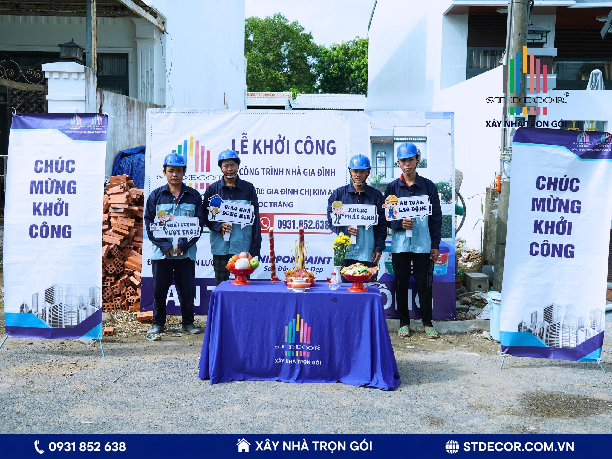 ST DECOR - Nhà thầu xây nhà trọn gói tại Kế Sách chuyên nghiệp