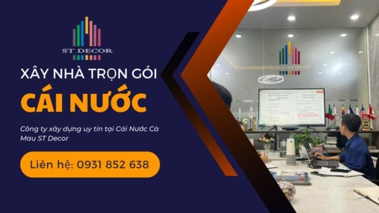 Bảng giá xây nhà trọn gói Cái Nước theo từng loại hình công trình