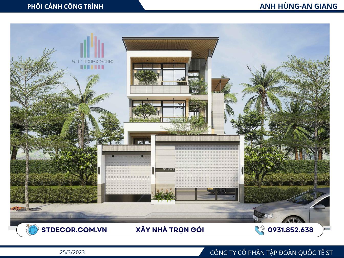 Khuyến mãi xây nhà trọn gói tại Phú Tân mới nhất hiện nay