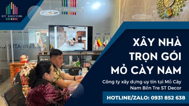 Bảng báo giá xây nhà trọn gói Mỏ Cày Nam cập nhật mới nhất