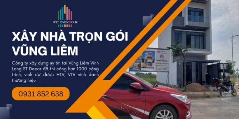 Bảng báo giá xây nhà trọn gói Vũng Liêm chi tiết năm 2026