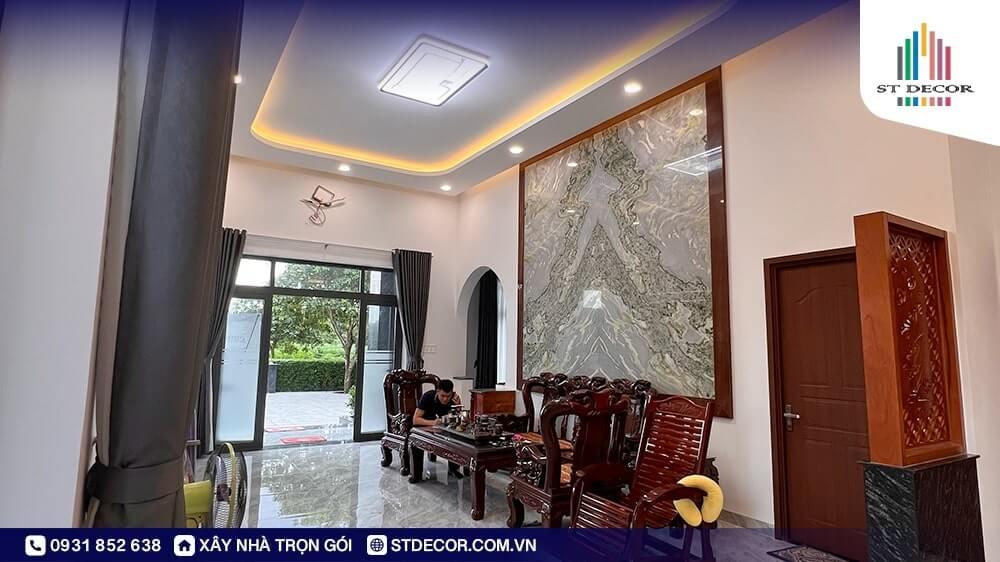 Màu sắc hài hòa cho không gian sang trọng