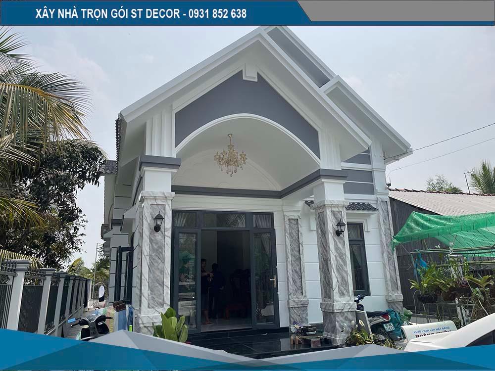 Công Trình Xây Nhà Mái Thái Trọn Gói Tại Hậu Giang | CĐT: Chị My