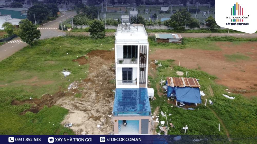 Công Trình Xây Nhà 1 Trệt 2 Lầu Tại Bảo Lộc Trọn Gói | CĐT: Anh Huy
