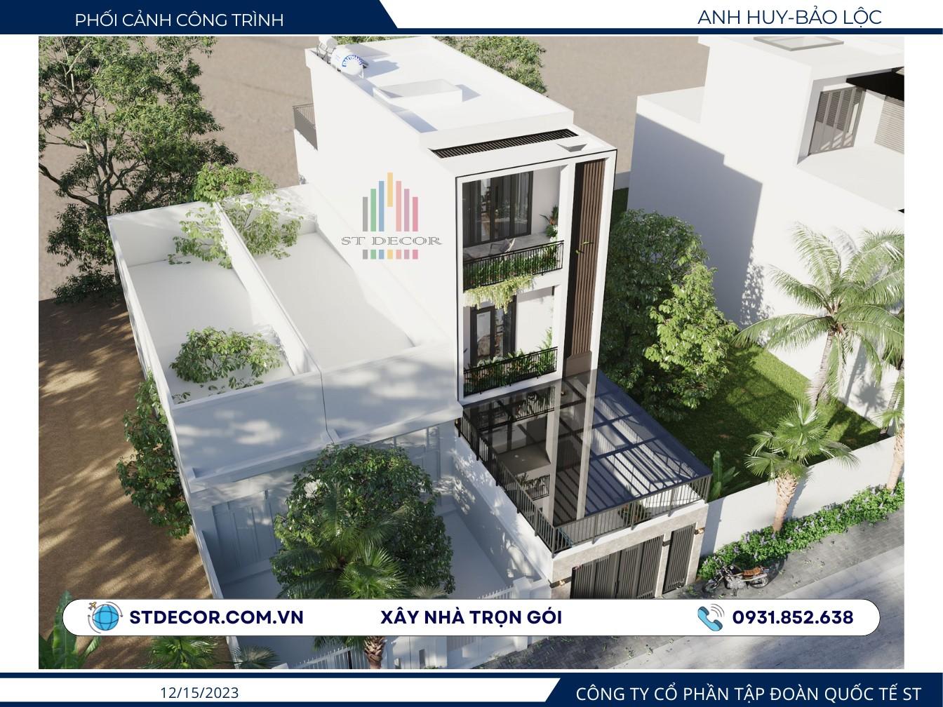 Góc trên cao nhìn xuống