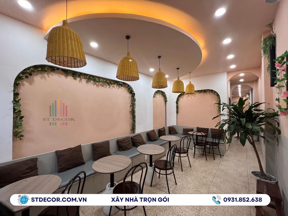 Công Trình Xây Nhà Trọn Gói Kết Hợp Quán Cafe Anh Hiếu Tại Bến Tre