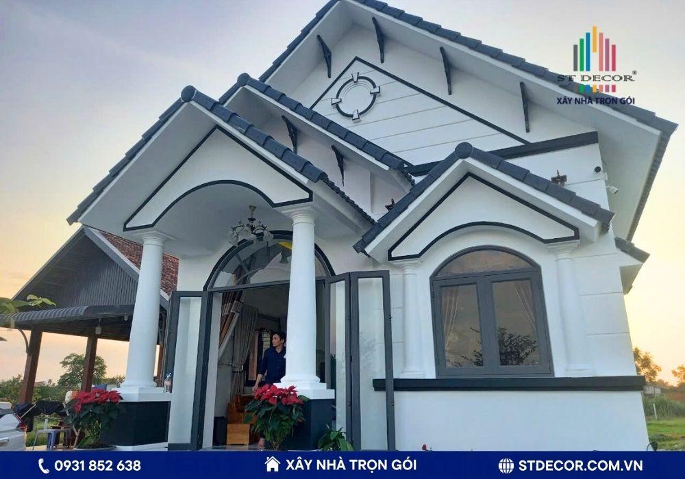 Công Trình Xây Nhà Vườn Mái Thái Tại Bến Tre Trọn Gói | CĐT: Anh Non