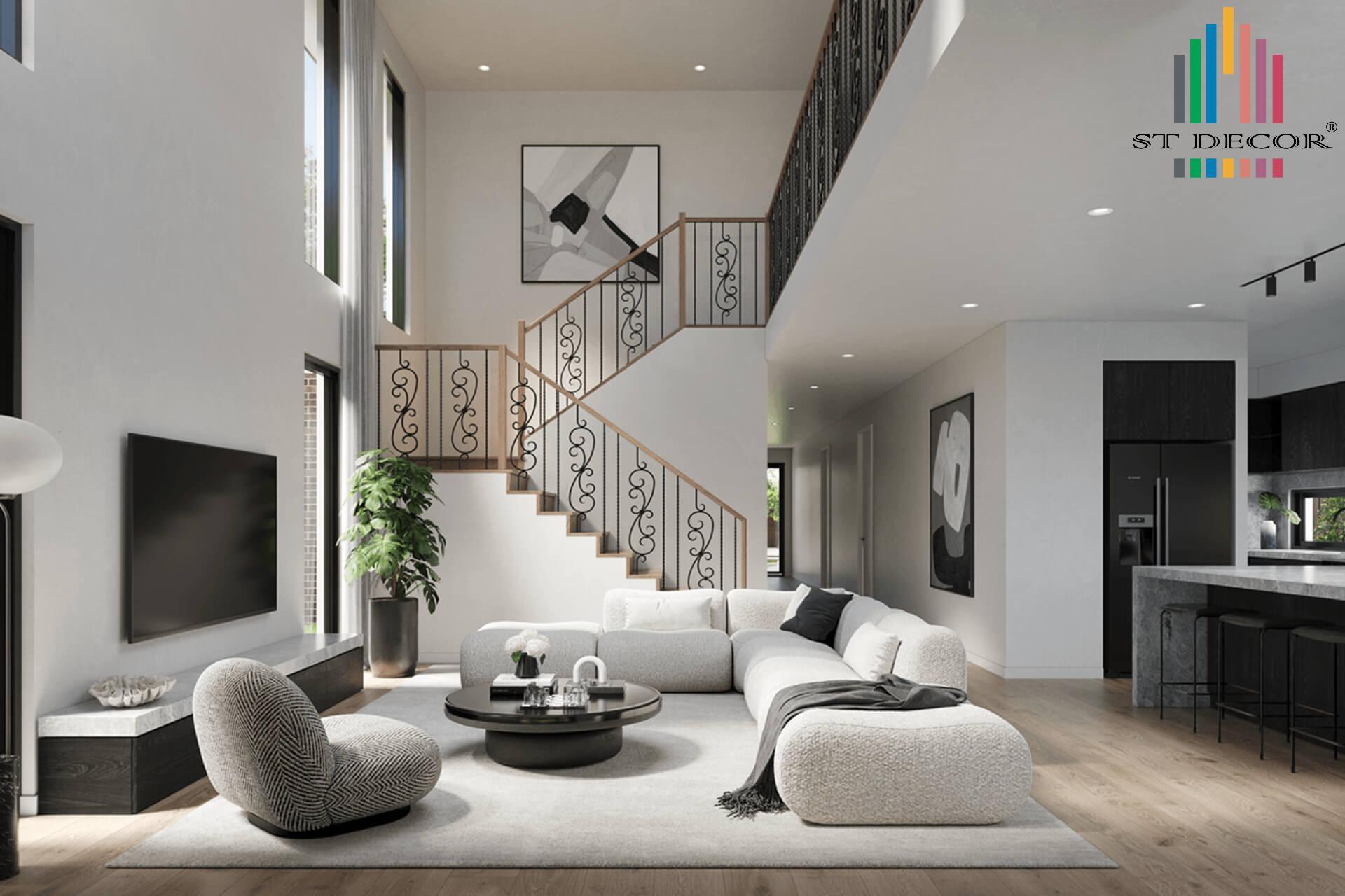 Bố trí ánh sáng hợp lý sẽ giúp công trình được thoáng đãng, tạo cảm giác rộng rãi hơn