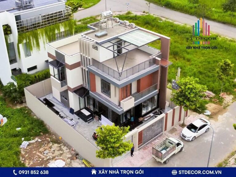 Công Trình Xây Nhà 1 Trệt 1 Lầu 1 Tum Tại Sóc Trăng Trọn Gói | CĐT: Anh Cường