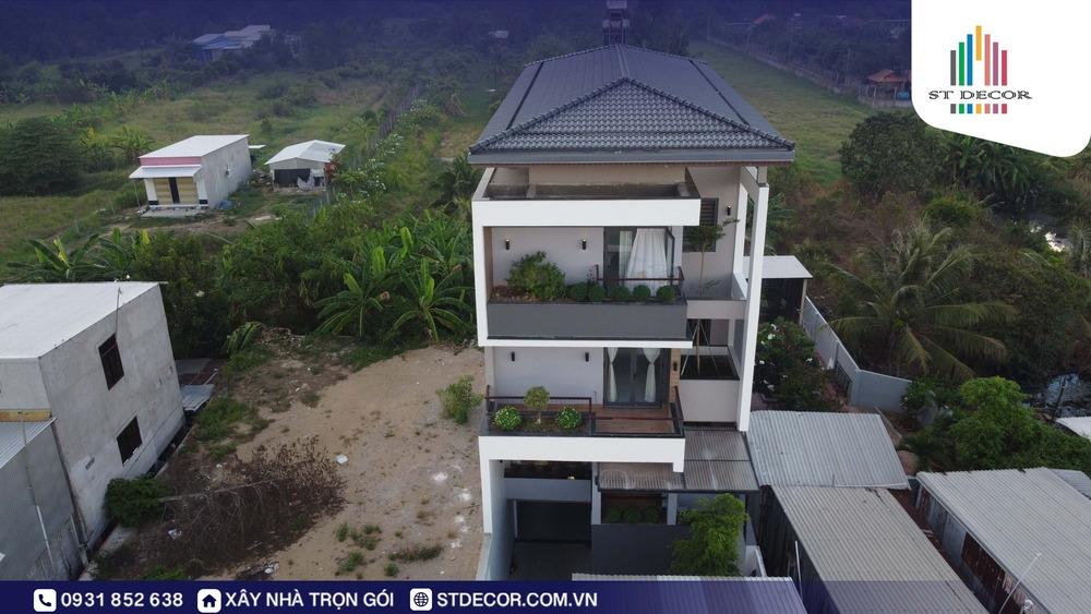Dự Án Xây Nhà 1 Trệt 2 Lầu Tại An Giang Trọn Gói | CĐT: Anh Hùng