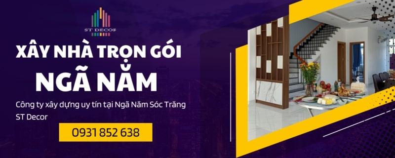 Bảng giá xây nhà trọn gói Ngã Năm theo từng loại hình công trình