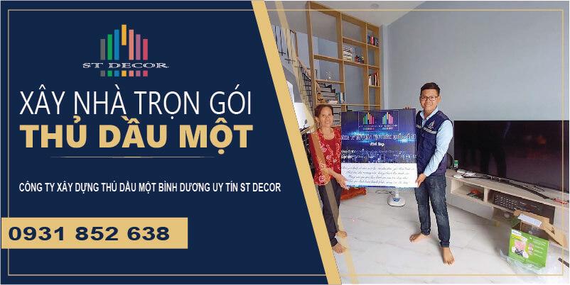 Báo giá xây nhà trọn gói Thủ Dầu Một năm 2026 chi tiết năm 2026