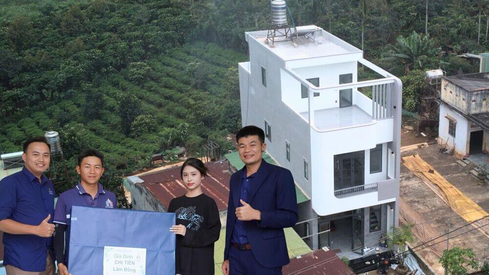 Công Trình Xây Nhà 3 Tầng 5x14m Trọn Gói Tại Lâm Đồng | Chủ đầu tư: Chị Tiên