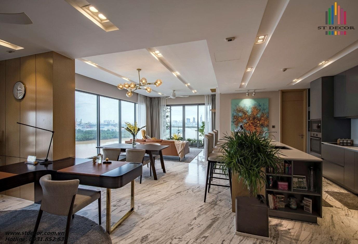 Không gian được phân chia hợp lý