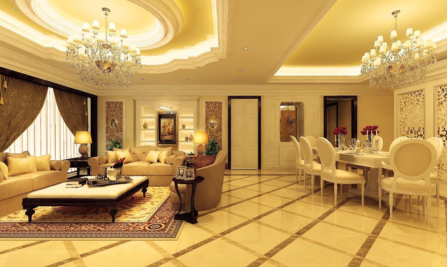 Thi công và thiết kế nội thất theo phong cách cổ điển