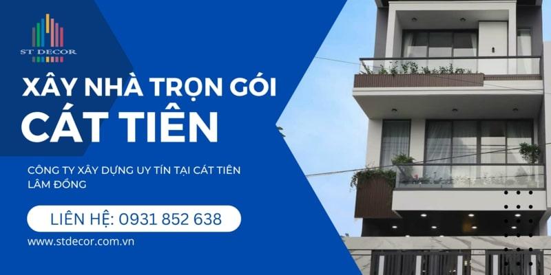 Bảng báo giá xây nhà trọn gói Cát Tiên chi tiết nhất hiện nay