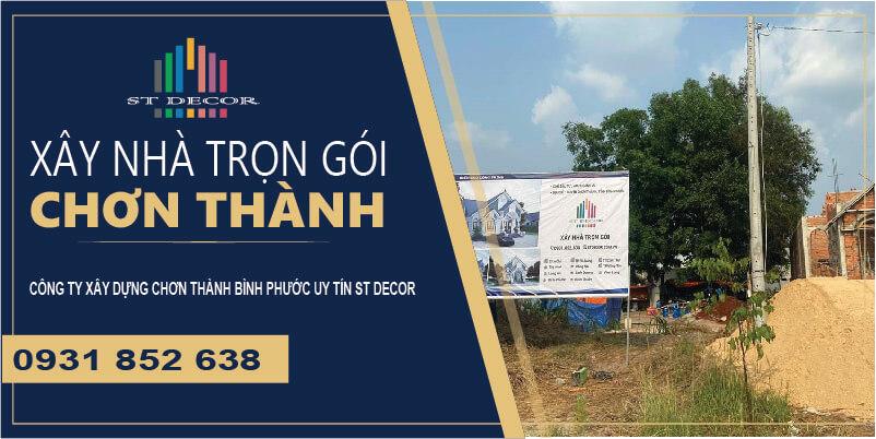 Báo giá xây nhà trọn gói Chơn Thành mới nhất hiện nay