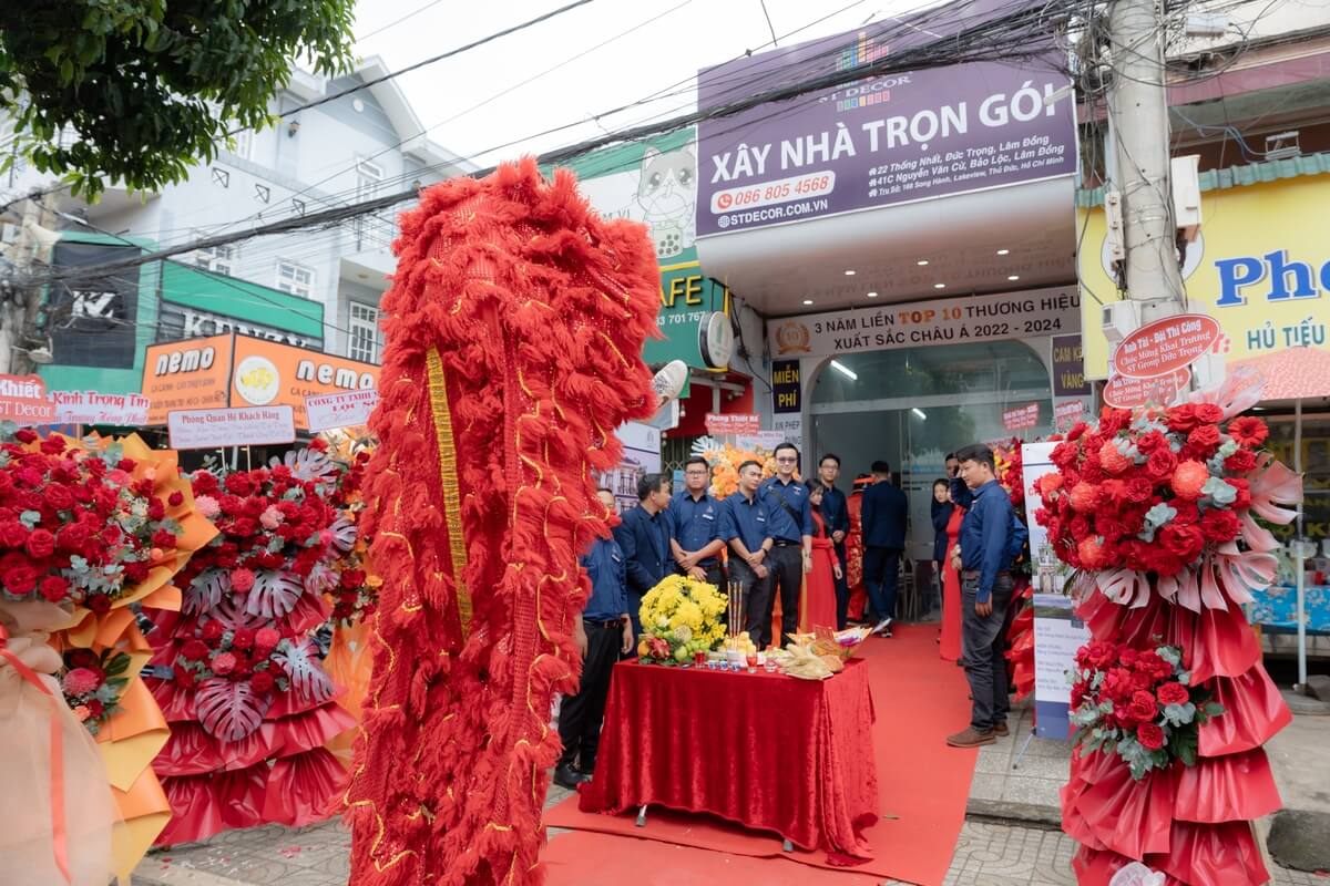 ST DECOR sở hữu văn phòng chi nhánh xây nhà trọn gói Đạ Tẻh Lâm Đồng