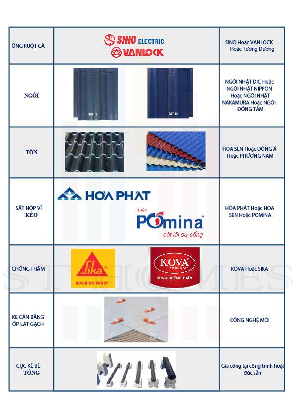 Xây nhà trọn gói Đồng Nai với bảng vật tư phần thô cần thiết