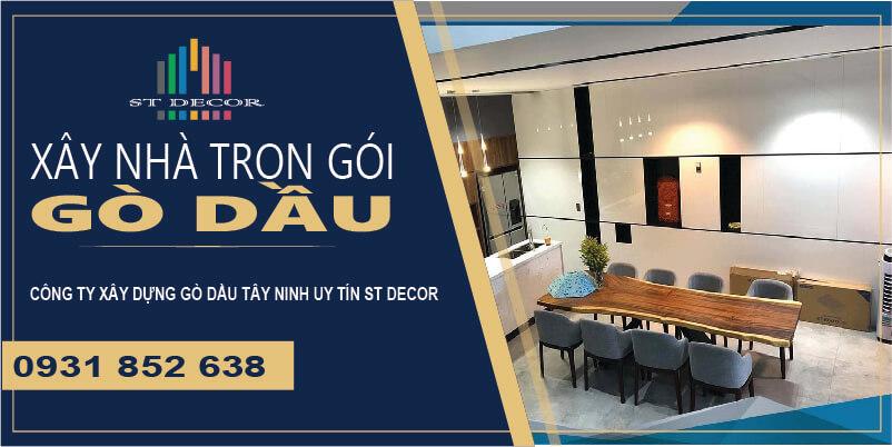 Báo giá xây nhà trọn gói Gò Dầu 2026 – Cập nhật chi phí mới nhất
