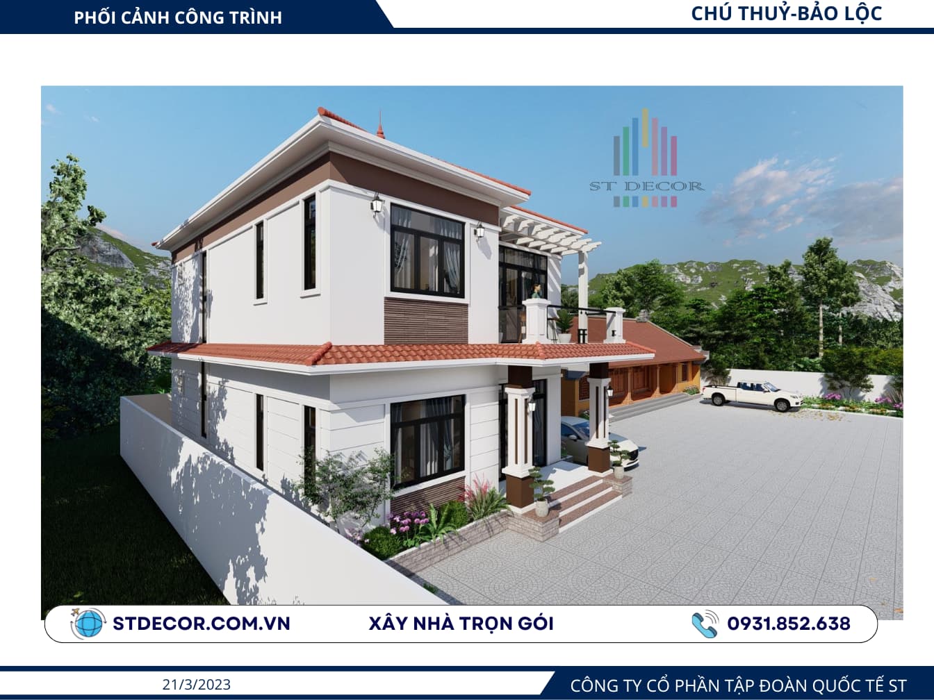 Tham khảo quy trình thi công xây nhà trọn gói Lâm Đồng tại ST DECOR