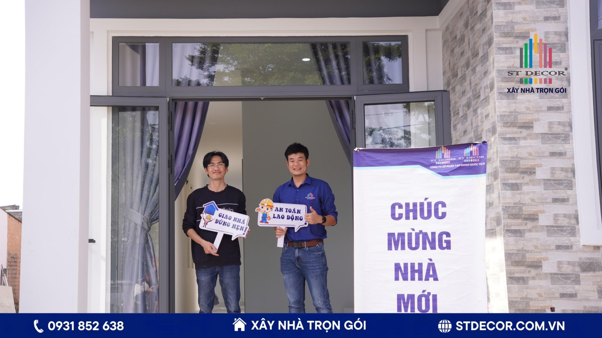 ST Decor bàn giao lại dự án xây nhà trọn gói tại Lâm Đồng cho khách hàng