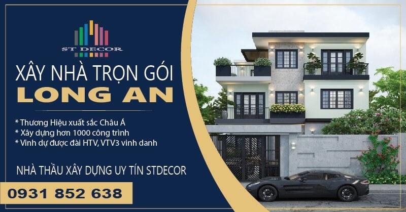 Báo giá xây nhà trọn gói Long An chi tiết mới nhất năm 2026