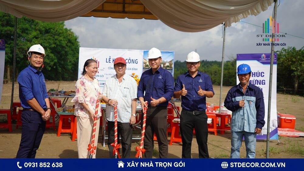 Quy trình xây nhà trọn gói tại Phước Long đạt chuẩn kỹ thuật