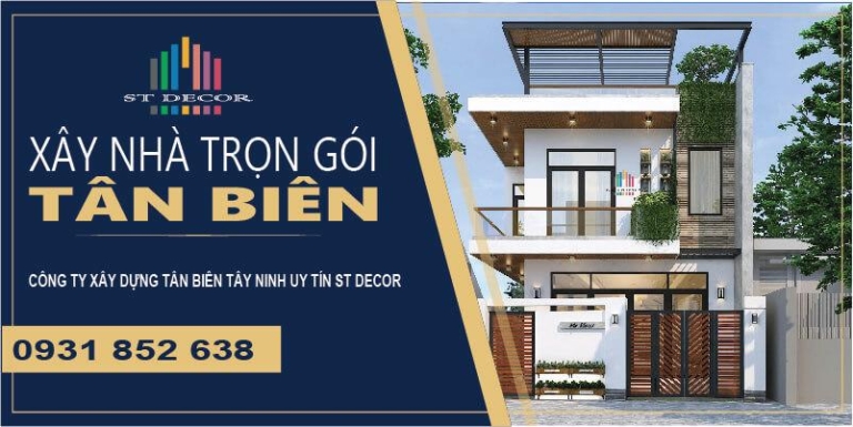 Bảng báo giá xây nhà trọn gói Tân Biên uy tín mới nhất 2026