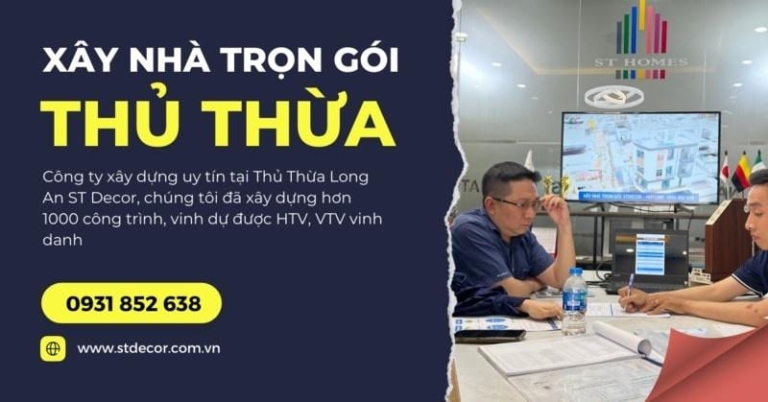 Bảng báo giá xây nhà trọn gói Thủ Thừa chi tiết nhất hiện nay