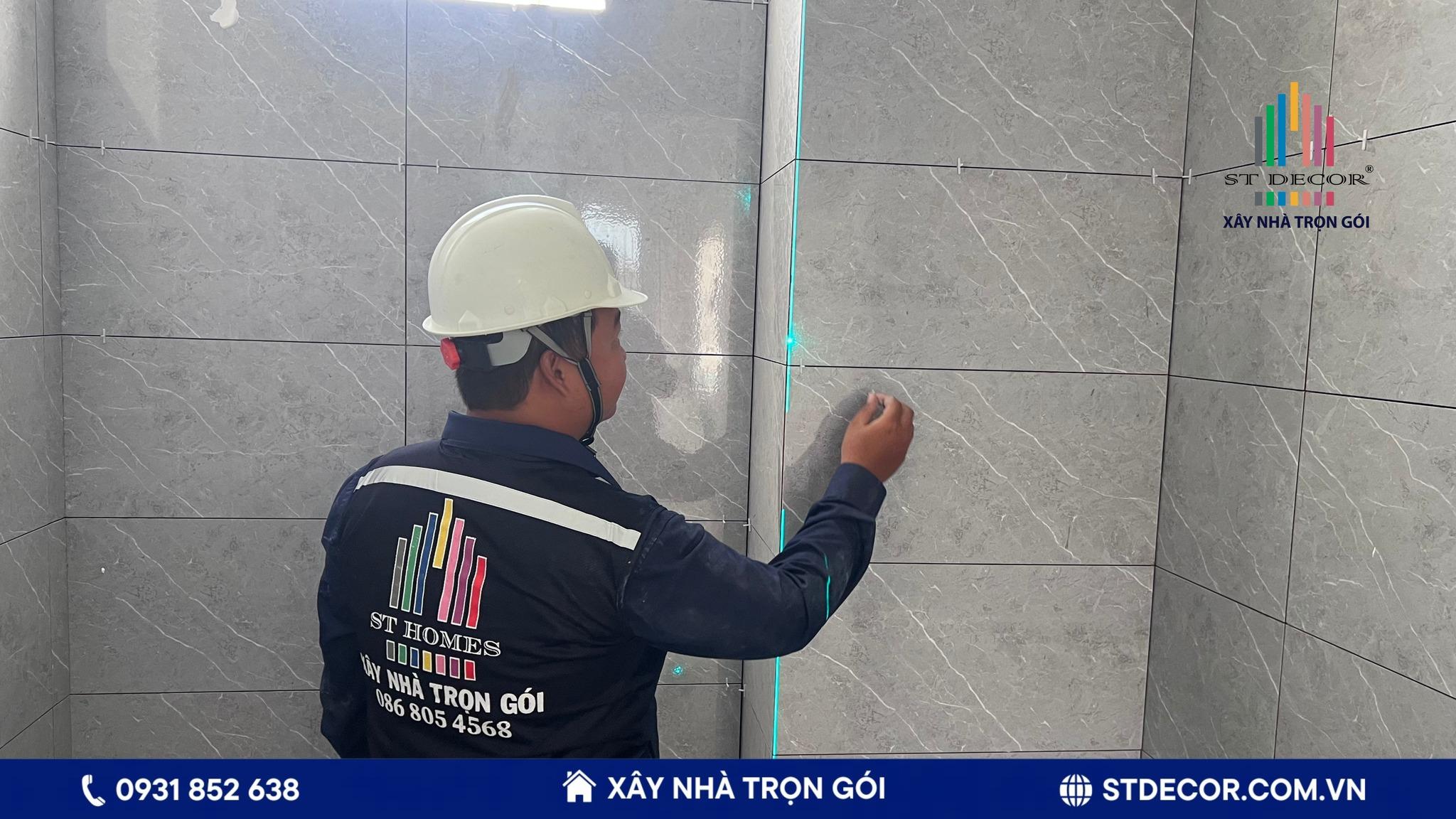 Nghiệm thu và bàn giao công trình tới tay khách hàng tại Thủ Thừa