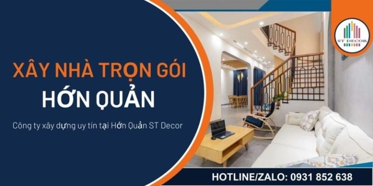 Bảng báo giá xây nhà trọn gói Hớn Quản mới nhất năm 2026