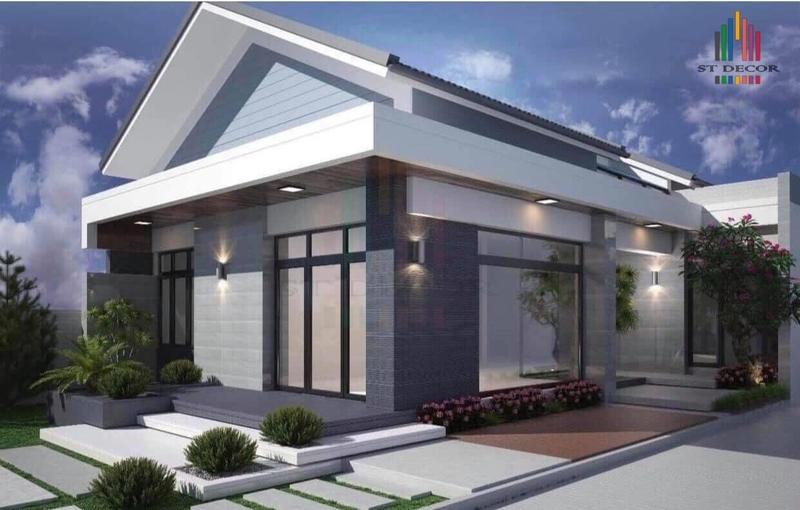 Công trình nhà 1 tầng mái ngói tiện nghi tại huyện Tánh Linh