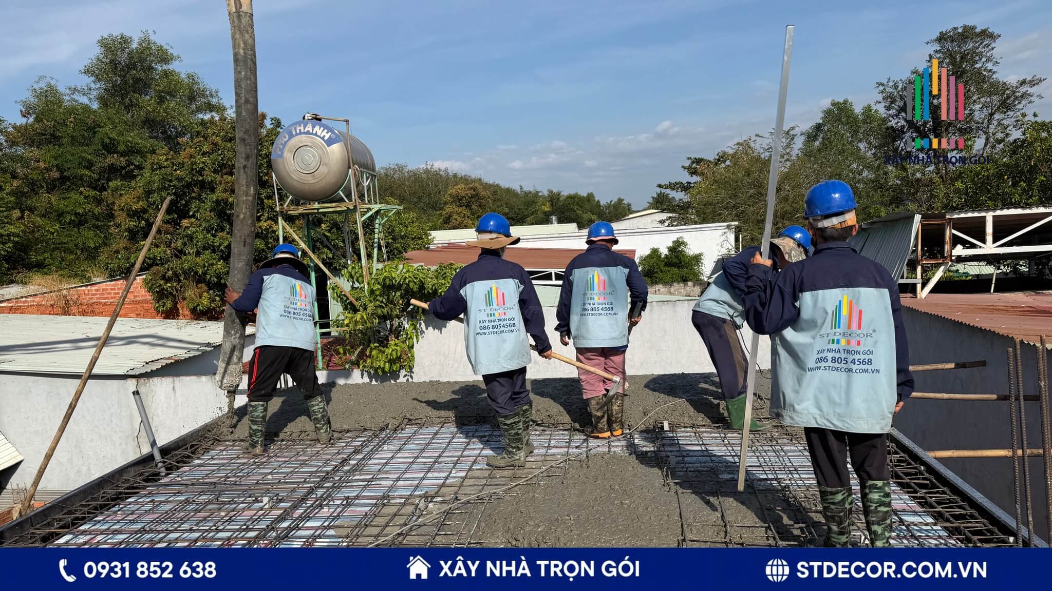 Mọi hạng mục đều được chúng tôi kiểm soát kỹ lưỡng nên luôn đảm bảo tiến độ