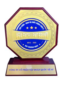 Huy chương vàng - sản phẩm dịch vụ chất lượng châu Á