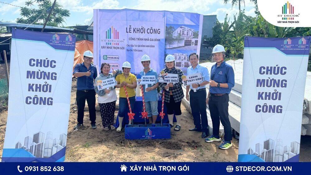 ST DECOR khởi công xây dựng công trình